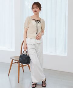 MAJESTIC LEGON / マジェスティックレゴン その他パンツ | フリルレイヤードスウェットパンツ