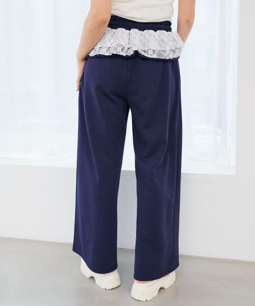 MAJESTIC LEGON / マジェスティックレゴン その他パンツ | フリルレイヤードスウェットパンツ | 詳細25