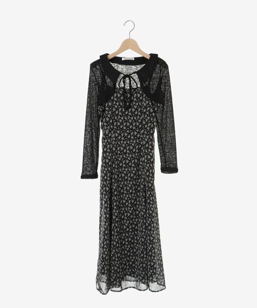 MAJESTIC LEGON / マジェスティックレゴン ロング・マキシ丈ワンピース | ショートボレロセットキャミワンピース | 詳細24