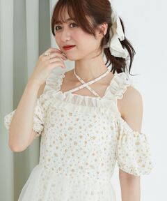 MAJESTIC LEGON / マジェスティックレゴン ロング・マキシ丈ワンピース | スイートチュールティアードワンピース