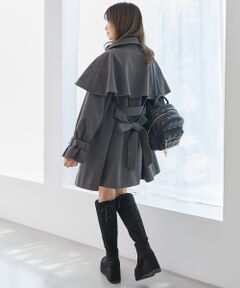 MAJESTIC LEGON / マジェスティックレゴン その他アウター | ケープセットミディコート