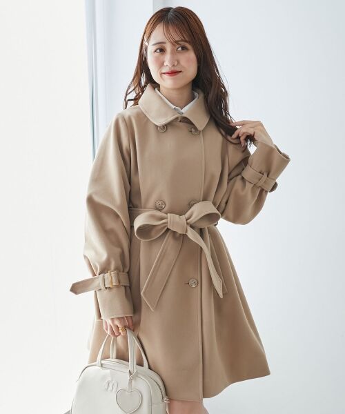 MAJESTIC LEGON / マジェスティックレゴン その他アウター | ケープセットミディコート | 詳細11