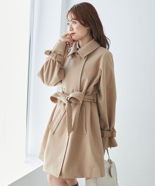 MAJESTIC LEGON / マジェスティックレゴン その他アウター | ケープセットミディコート | 詳細12