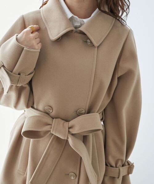 MAJESTIC LEGON / マジェスティックレゴン その他アウター | ケープセットミディコート | 詳細14