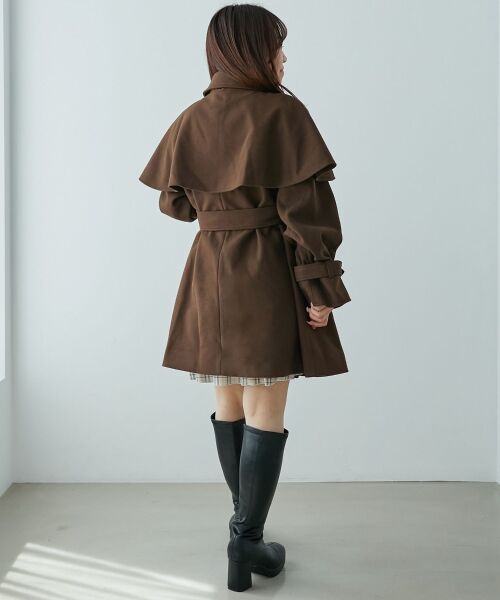 MAJESTIC LEGON / マジェスティックレゴン その他アウター | ケープセットミディコート | 詳細27