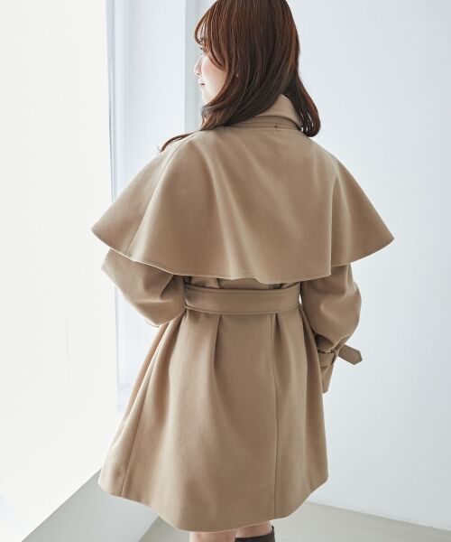 MAJESTIC LEGON / マジェスティックレゴン その他アウター | ケープセットミディコート | 詳細9