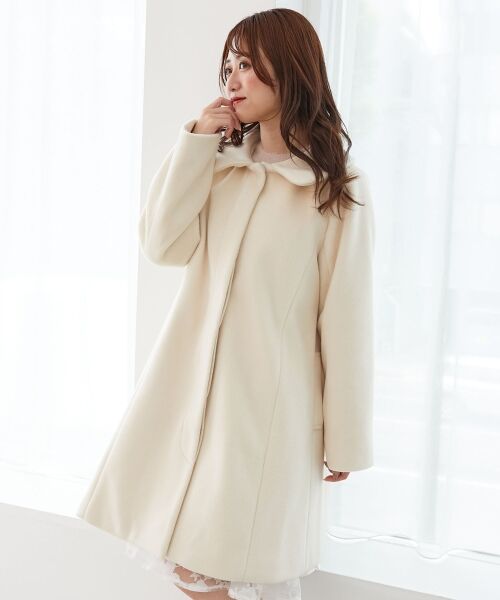 MAJESTIC LEGON / マジェスティックレゴン その他アウター | 7wayファー×ビジューコート | 詳細15