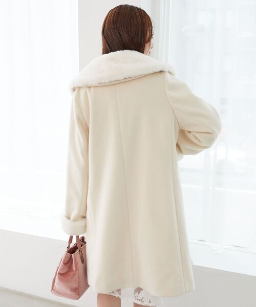 MAJESTIC LEGON / マジェスティックレゴン その他アウター | 7wayファー×ビジューコート | 詳細7