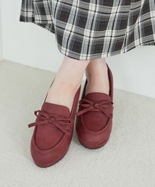 MAJESTIC LEGON / マジェスティックレゴン パンプス | リボンヒールローファー | 詳細14