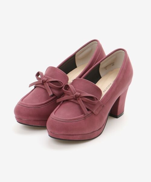 MAJESTIC LEGON / マジェスティックレゴン パンプス | リボンヒールローファー | 詳細25