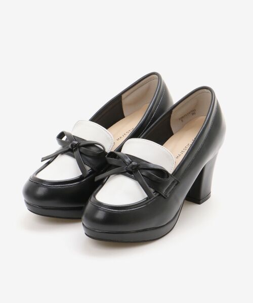 MAJESTIC LEGON / マジェスティックレゴン パンプス | リボンヒールローファー | 詳細26