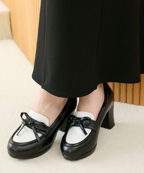 MAJESTIC LEGON / マジェスティックレゴン パンプス | リボンヒールローファー | 詳細5