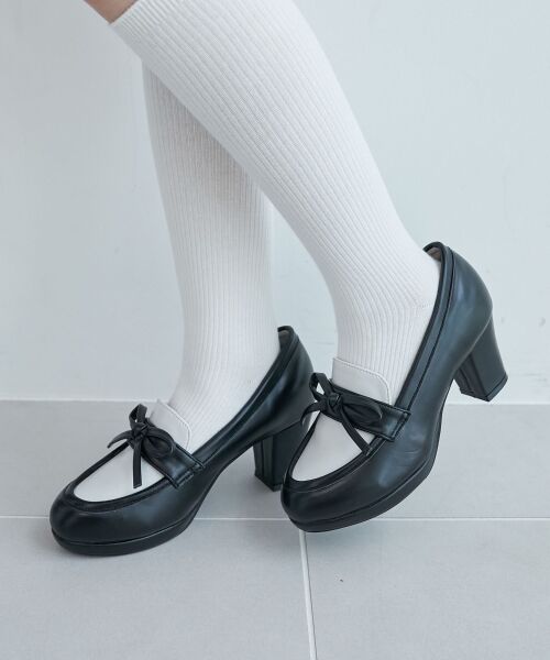 MAJESTIC LEGON / マジェスティックレゴン パンプス | リボンヒールローファー | 詳細6