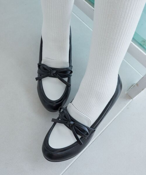 MAJESTIC LEGON / マジェスティックレゴン パンプス | リボンヒールローファー | 詳細7