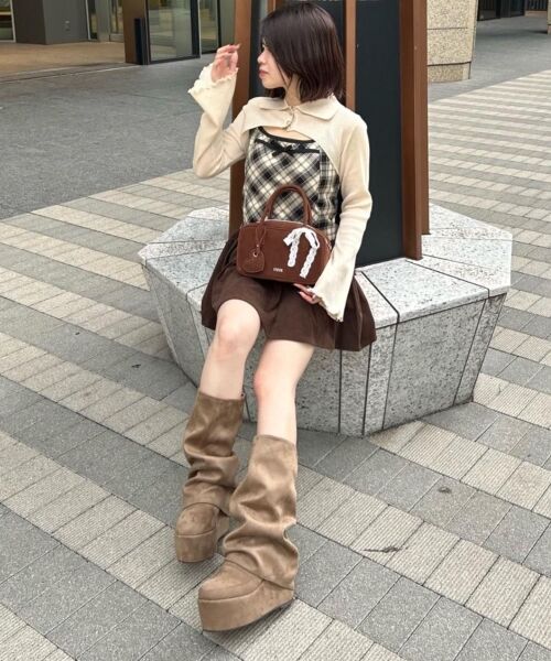 MAJESTIC LEGON / マジェスティックレゴン ブーツ（ショート丈） | ブーツカバーセット厚底ブーツ | 詳細1