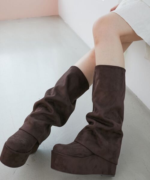 MAJESTIC LEGON / マジェスティックレゴン ブーツ（ショート丈） | ブーツカバーセット厚底ブーツ | 詳細10