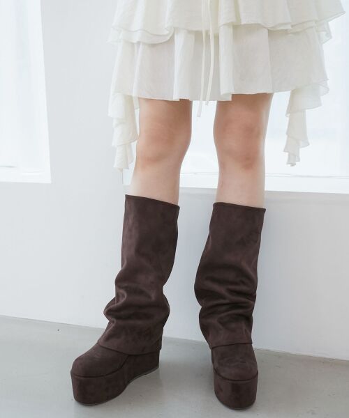 MAJESTIC LEGON / マジェスティックレゴン ブーツ（ショート丈） | ブーツカバーセット厚底ブーツ | 詳細11