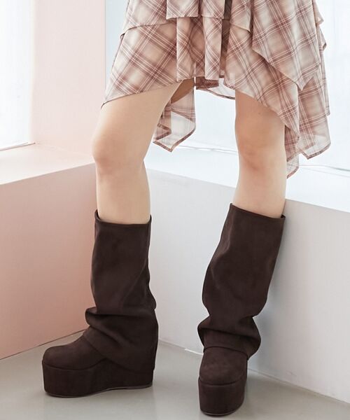 MAJESTIC LEGON / マジェスティックレゴン ブーツ（ショート丈） | ブーツカバーセット厚底ブーツ | 詳細12