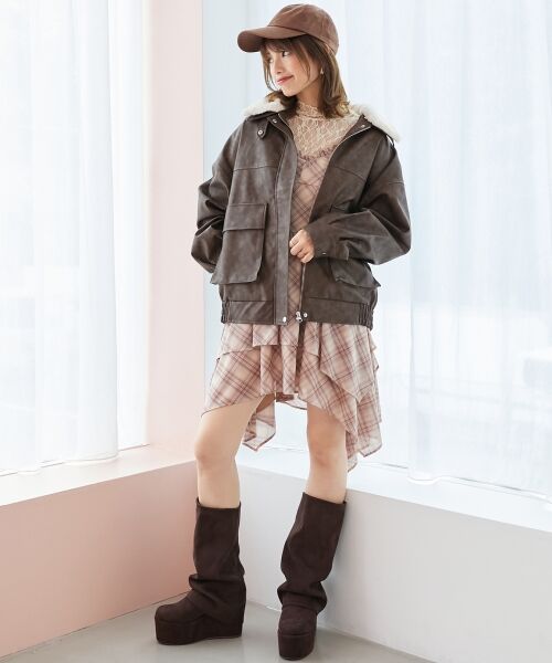 MAJESTIC LEGON / マジェスティックレゴン ブーツ（ショート丈） | ブーツカバーセット厚底ブーツ | 詳細14