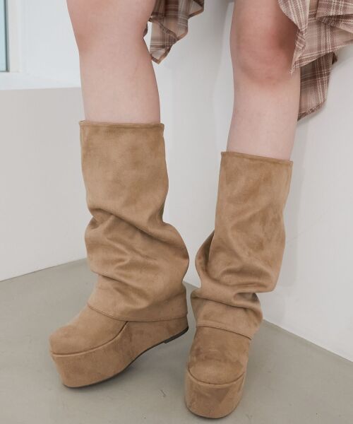 MAJESTIC LEGON / マジェスティックレゴン ブーツ（ショート丈） | ブーツカバーセット厚底ブーツ | 詳細6
