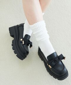 MAJESTIC LEGON / マジェスティックレゴン フラットシューズ | 2WAYボリュームローファー