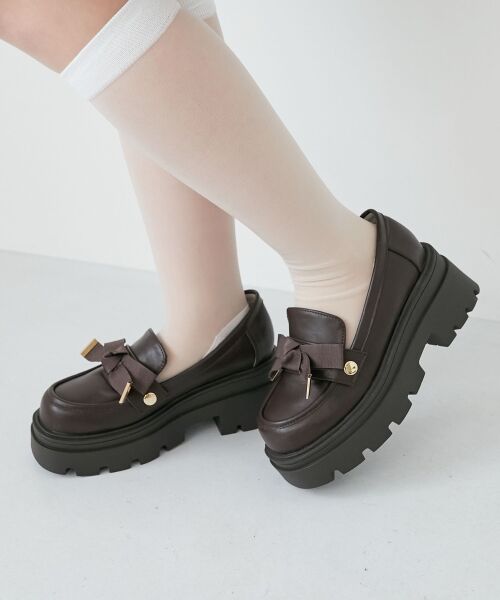 MAJESTIC LEGON / マジェスティックレゴン フラットシューズ | 2WAYボリュームローファー | 詳細12