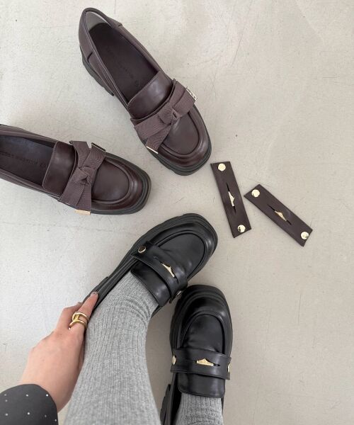 MAJESTIC LEGON / マジェスティックレゴン フラットシューズ | 2WAYボリュームローファー | 詳細3