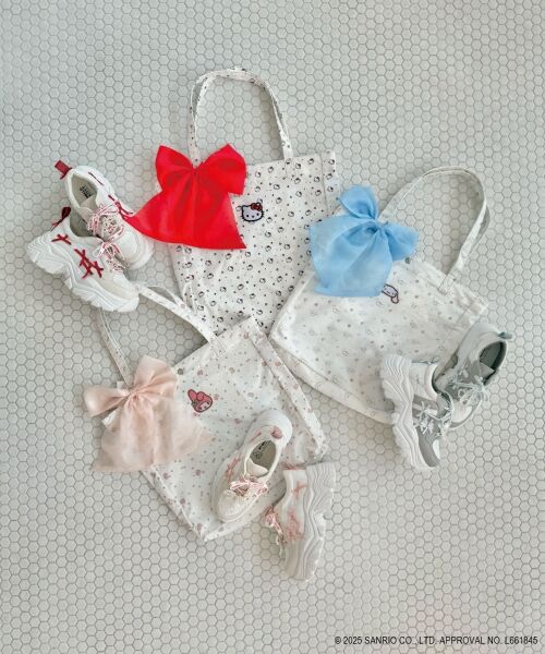 MAJESTIC LEGON / マジェスティックレゴン トートバッグ | サンリオキャラクターズ 総柄トート | 詳細15