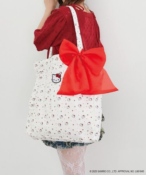 MAJESTIC LEGON / マジェスティックレゴン トートバッグ | サンリオキャラクターズ 総柄トート | 詳細5