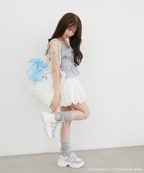 MAJESTIC LEGON / マジェスティックレゴン トートバッグ | サンリオキャラクターズ 総柄トート | 詳細6