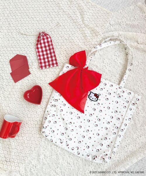 MAJESTIC LEGON / マジェスティックレゴン トートバッグ | サンリオキャラクターズ 総柄トート | 詳細9