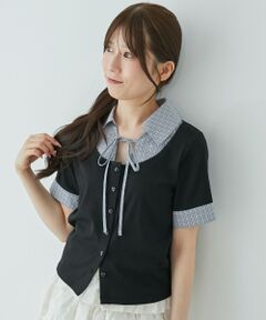 MAJESTIC LEGON / マジェスティックレゴン カットソー | シャツドッキングカットトップス