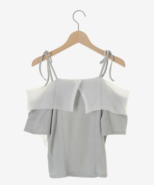 MAJESTIC LEGON / マジェスティックレゴン カットソー | キラキラビジューオフショルトップス | 詳細26