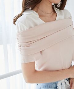 MAJESTIC LEGON / マジェスティックレゴン カットソー | シャツドッキングオフショルトップス