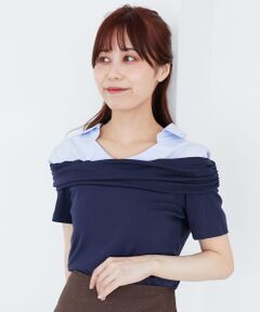 MAJESTIC LEGON / マジェスティックレゴン カットソー | シャツドッキングオフショルトップス