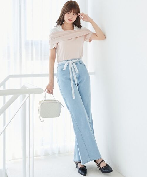 MAJESTIC LEGON / マジェスティックレゴン カットソー | シャツドッキングオフショルトップス | 詳細13