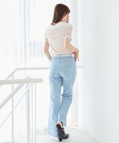 MAJESTIC LEGON / マジェスティックレゴン カットソー | シャツドッキングオフショルトップス | 詳細15