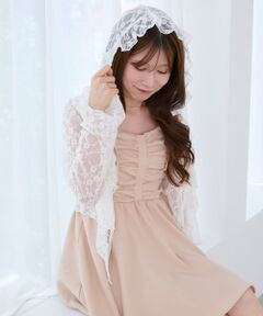 MAJESTIC LEGON / マジェスティックレゴン カーディガン・ボレロ | フード付きフリルカーデ