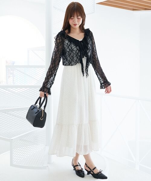 MAJESTIC LEGON / マジェスティックレゴン カーディガン・ボレロ | フード付きフリルカーデ | 詳細10