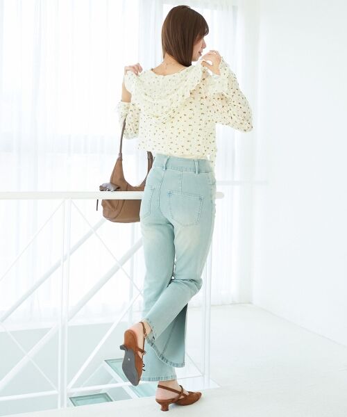 MAJESTIC LEGON / マジェスティックレゴン カーディガン・ボレロ | フード付きフリルカーデ | 詳細18