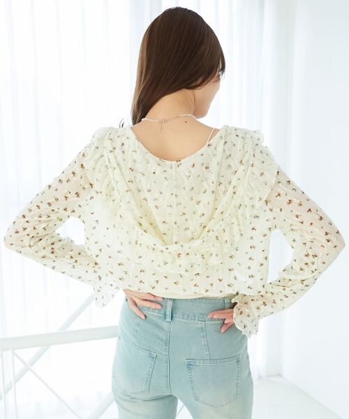 MAJESTIC LEGON / マジェスティックレゴン カーディガン・ボレロ | フード付きフリルカーデ | 詳細21