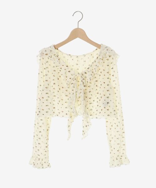 MAJESTIC LEGON / マジェスティックレゴン カーディガン・ボレロ | フード付きフリルカーデ | 詳細30