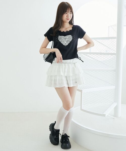 MAJESTIC LEGON / マジェスティックレゴン Tシャツ | キラキラエンジェルTシャツ | 詳細15