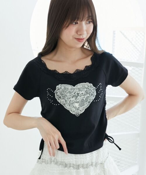 MAJESTIC LEGON / マジェスティックレゴン Tシャツ | キラキラエンジェルTシャツ | 詳細18