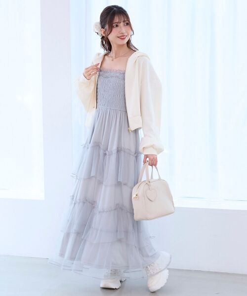 MAJESTIC LEGON / マジェスティックレゴン パーカー | ◎レースリボンラインパーカー | 詳細13