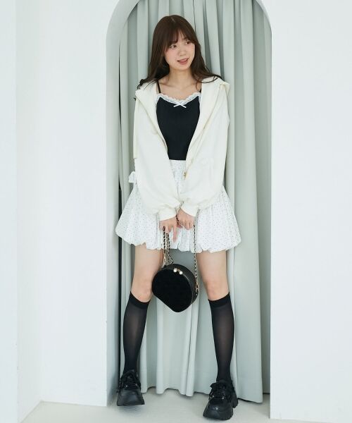 MAJESTIC LEGON / マジェスティックレゴン パーカー | ◎レースリボンラインパーカー | 詳細14