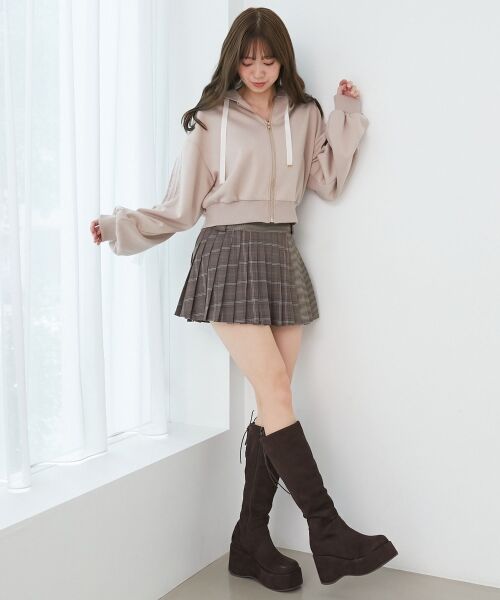 MAJESTIC LEGON / マジェスティックレゴン パーカー | ◎レースリボンラインパーカー | 詳細4