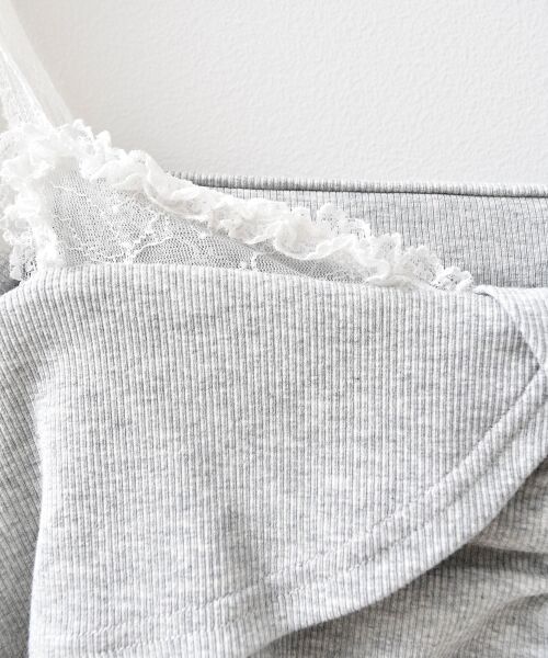 MAJESTIC LEGON / マジェスティックレゴン その他トップス | 肩リボンレースドッキングトップス | 詳細22