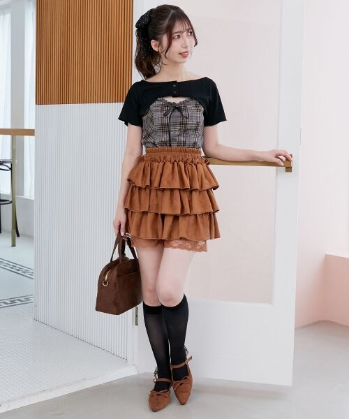 MAJESTIC LEGON / マジェスティックレゴン その他トップス | フリルキャミ×トップスセット | 詳細13