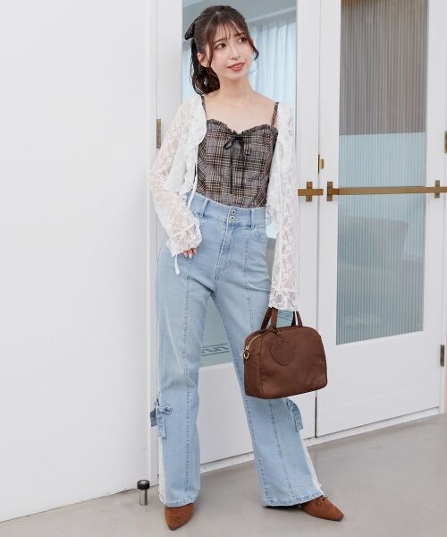 MAJESTIC LEGON / マジェスティックレゴン その他トップス | フリルキャミ×トップスセット | 詳細20